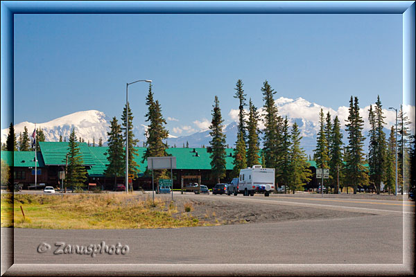 Alaska, Blick auf die Wrangel Mountains