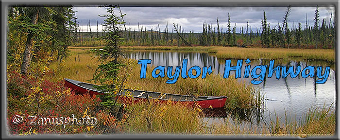 Taylor Highway, Titelbild der Webseite