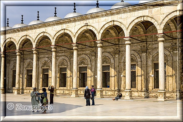 Innenhof der Mohammed Ali Moschee