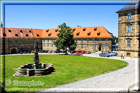 Hofansicht im Klosterbereich