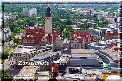 Panoramasicht von oben