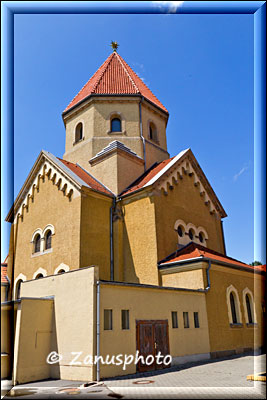 Rückansicht des Südfriedhofes