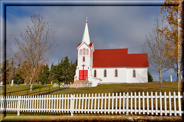 Kirche nahe Murphy Cove