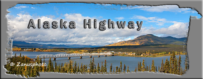 Titelbild der Webseite Alaska Highway Titelbild der Webseite Alaska Highway