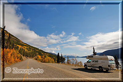 Camper auf der Road