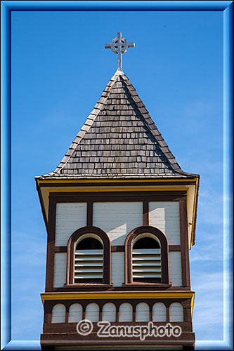 Turm der Church im Detail