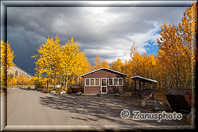 Küchenhaus auf dem Campground