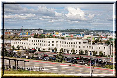 Anchorage, der Bahnhof von der City