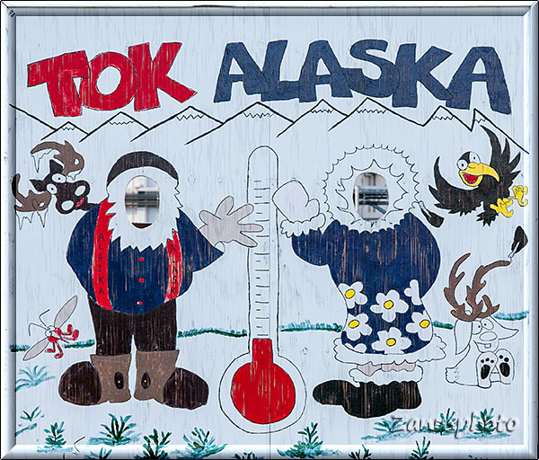 Tok, ein Versorgungsstützpunkt am Alaska Highway