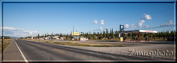Tok, Tankstellen am Alaska Highway