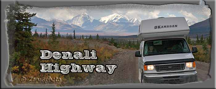 Denali Highway Titelbild der Webseite Denali Highway