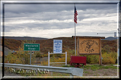 Alaska, McLaren Lodge am Denali Highway