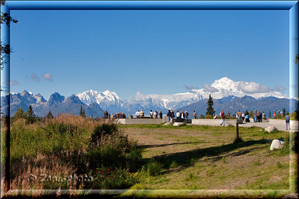 Alaska, sicht auf Mount McKinley