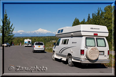 Alaska, auf dem Parks Higway geht es wieder nach Süden