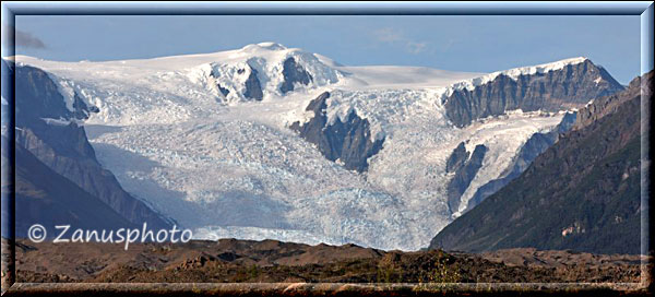 Kennicott, ein toller Anblick des Glacier in Alaska