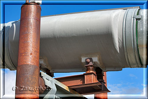 Alaska Pipeline ohne Rostschutz