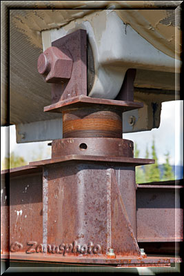 Gleitfläche der Alaska Pipeline
