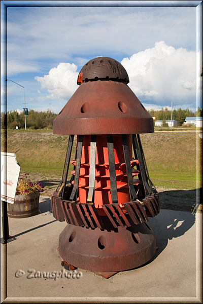 Hinweise über die Innenteile der Alaska Pipeline