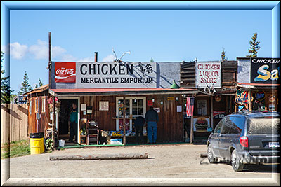 Store, Saloon und Cafe in Herzen von Chicken