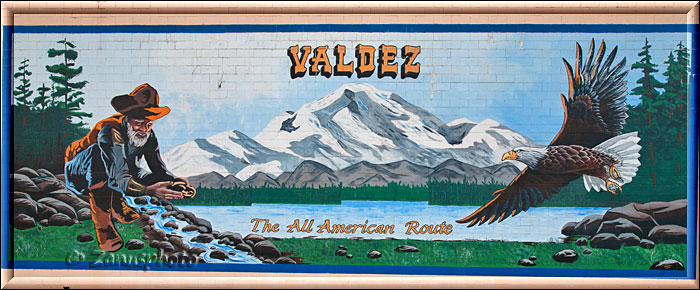 Valdez Valdez, Titelbild der Webseite
