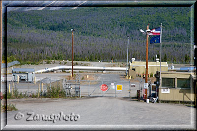 Pumpstation für den Oil Transport in der Pipeline