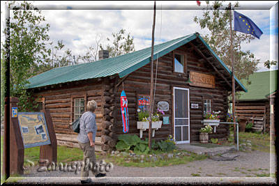 Alaska, es gibt hier aber auch noch ein kleines Museum der Pipelinenanlage
