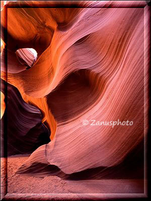 Arizona, bei uns waren wenige Leute im Antelope Canyon unterwegs