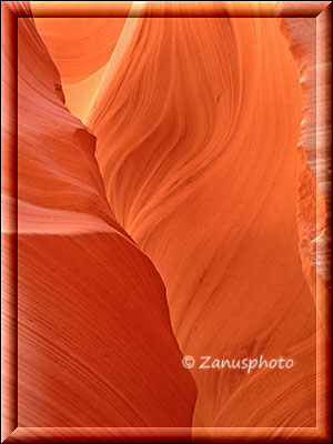 Arizona, im Antelope Canyon immer darauf achten dass beim fotografieren kein Himmel im Bild erscheint