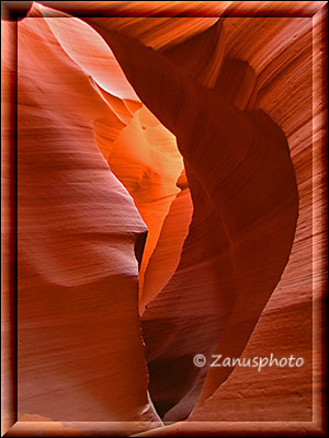 Wunderschöne Ansichten im Antelope Canyon