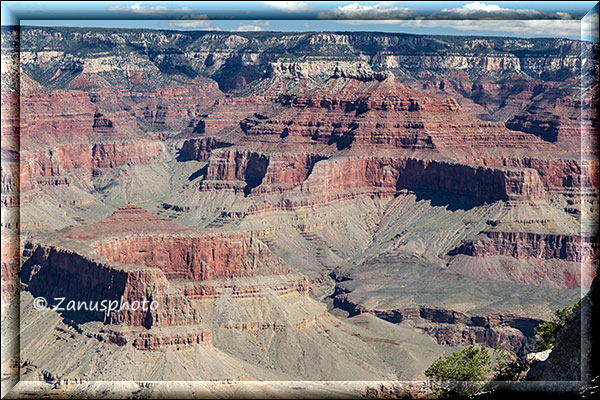 Ansicht der NordseÃte des Grand Canyon