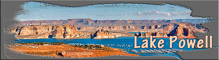 Lake Powell Titelbild der Webseite Lake Powell
