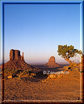 Tolle Ansicht des Monument Valley