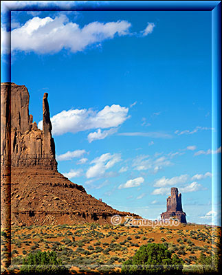 Buttons im Monument Valley nahe an der Valley Road