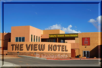 Das neue Hotel am Eingang des Monument Valley