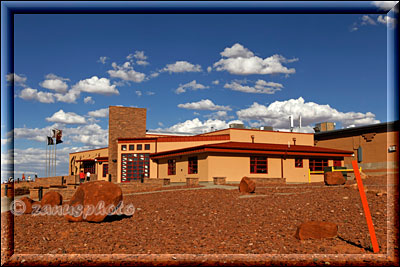 Aussenansicht des Visitor Centers