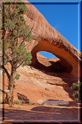 Als dritter schaut der Halfmoon Arch um die Ecke im Mystery Valley