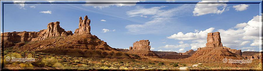 Panorama View vom Valley of the Gods