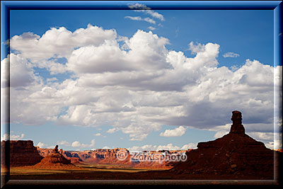 Faszinierender Wolkenhimmel über dem Valley of the Gods