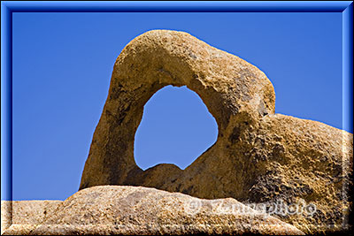 Alabama Hills, gerade haben wir den Whitney Portal Arch erreicht