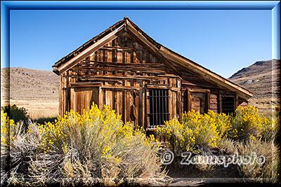 Bodie Ghosttown Gefängnishaus