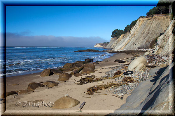 Bowling Beach Area an der California Küste nahe Point Arena