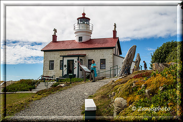 Crescent City mit Blick auf das Lighthouse