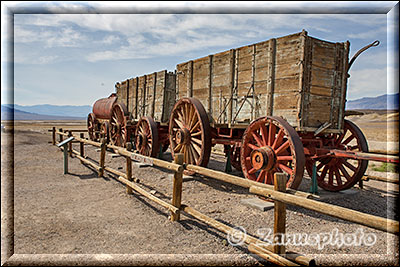 Death Valley an der Borax Area