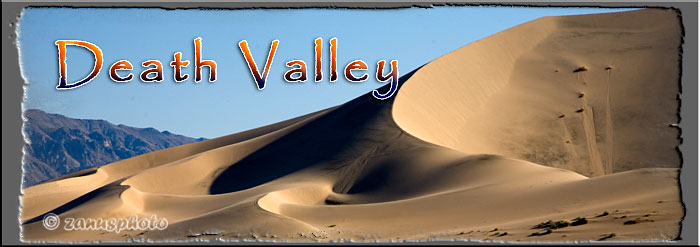 Death Valley Death Valley, Titelbild zur Website