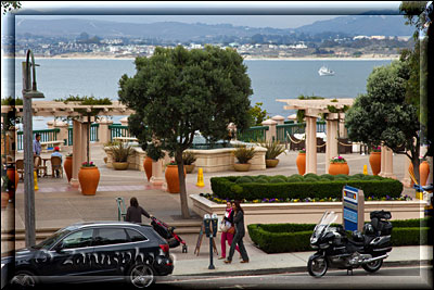 Cannery Row, hier finden wir schöne und grosse Bereiche mit Restaurants