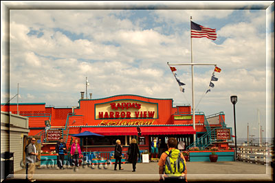 Monterey, mit Bay Aquarium und Cannery Row