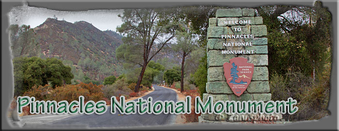 Pinnacles, ein verborgenes National Monument in Californien Pinnacles, ein verborgener Nationalpark in Californien