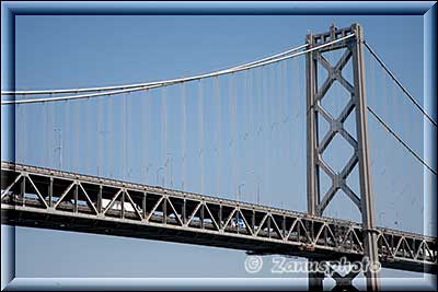 San Francisco 2, im unteren Bereich geht es nach Okland, auf der oberen geht es in die City hinein