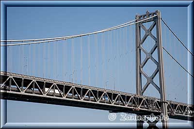 San Francisco 2, im unteren Bereich geht es nach Okland, auf der oberen geht es in die City hinein