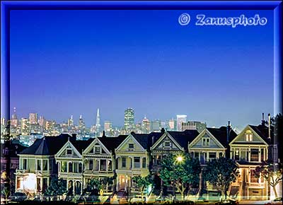 San Francisco 2, auch die Steiner Street können wir bei diesem Nachtausflug fotografieren